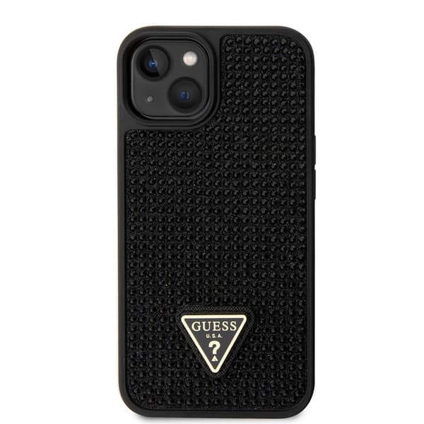 Guess iPhone 15 Skal Rhinestone Svart