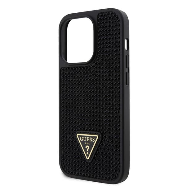 Guess iPhone 15 Pro Skal Rhinestone Svart