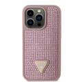 Miniatyrbild 3 av 8: Guess iPhone 15 Pro Skal Rhinestone Rosa