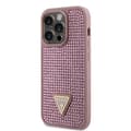 Miniatyrbild 2 av 8: Guess iPhone 15 Pro Skal Rhinestone Rosa