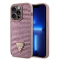 Miniatyrbild 1 av 8: Guess iPhone 15 Pro Skal Rhinestone Rosa