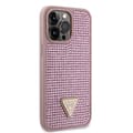 Pikkukuva 4 / 8: Guess iPhone 15 Pro Max Kuori Rhinestone Vaaleanpunainen