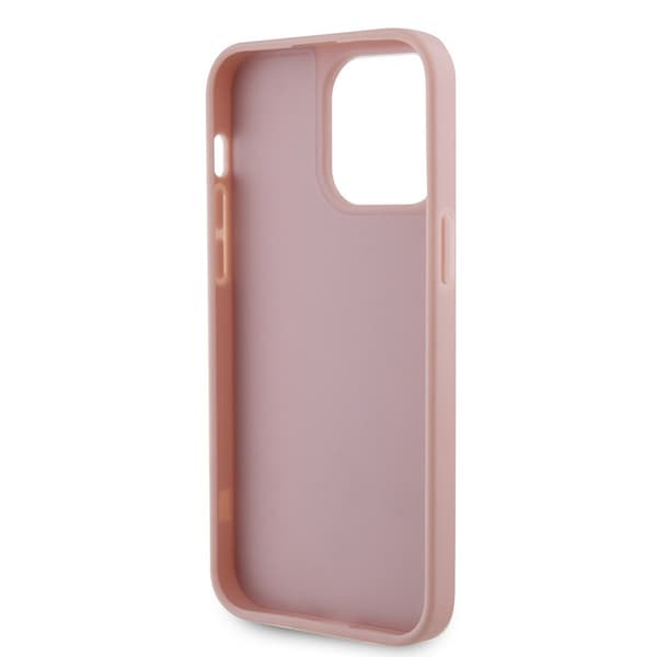 Guess iPhone 15 Pro Max Kuori Rhinestone Vaaleanpunainen