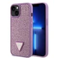 Pikkukuva 1 / 8: Guess iPhone 15 Kuori Rhinestone Violetti