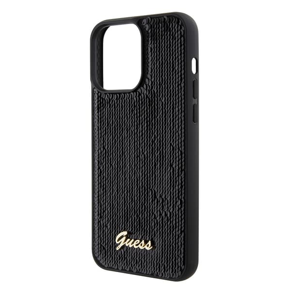 Guess iPhone 15 Pro Max Skal Sequin Svart