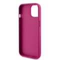 Miniatyrbild 7 av 8: Guess iPhone 15 Skal Metal Logo Strass Metallic Rosa