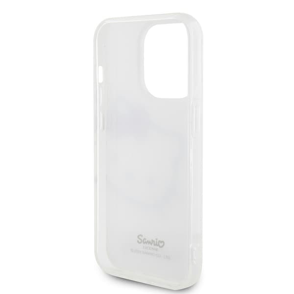 Hello Kitty iPhone 15 Pro Skal Kitty Logo Vit