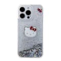 Pikkukuva 3 / 8: Hello Kitty iPhone 15 Pro Max Kuori Liquid Glitter Translucent