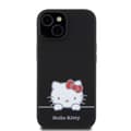 Pikkukuva 3 / 7: Hello Kitty iPhone 15 Kuori Liquid Silicone Musta