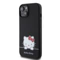 Pikkukuva 2 / 7: Hello Kitty iPhone 15 Kuori Liquid Silicone Musta