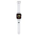Pikkukuva 1 / 4: Karl Lagerfeld Apple Watch 44/45/46mm/Apple Watch Ultra Ranneke Rubber NFT Choupette Valkoinen