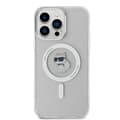 Miniatyrbild 3 av 8: Karl Lagerfeld iPhone 15 Pro Max Skal Choupette MagSafe Transparent