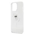 Miniatyrbild 6 av 8: Karl Lagerfeld iPhone 15 Pro Max Skal Choupette MagSafe Transparent