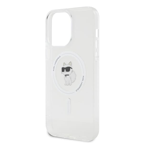 Karl Lagerfeld iPhone 15 Pro Max Skal Choupette MagSafe Transparent
