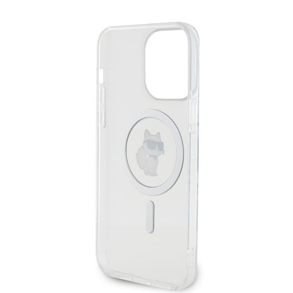 Karl Lagerfeld iPhone 15 Pro Max Skal Choupette MagSafe Transparent