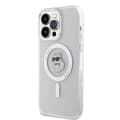 Miniatyrbild 2 av 8: Karl Lagerfeld iPhone 15 Pro Max Skal Choupette MagSafe Transparent
