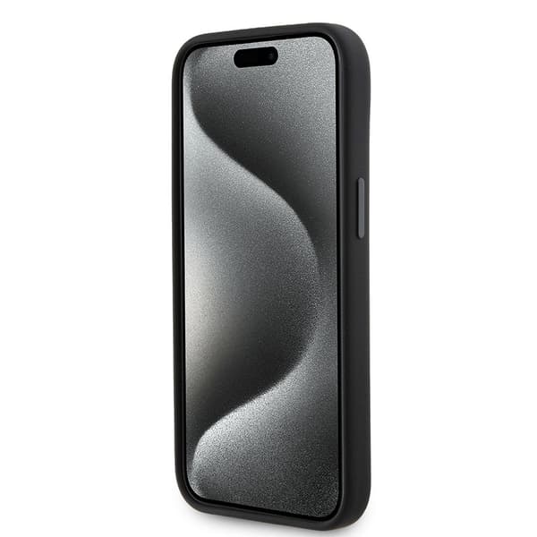 Karl Lagerfeld iPhone 15 Cover Karl & Choupette Sort
