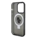 Miniatyrbild 5 av 11: Karl Lagerfeld iPhone 15 Skal Ring Stand MagSafe Svart