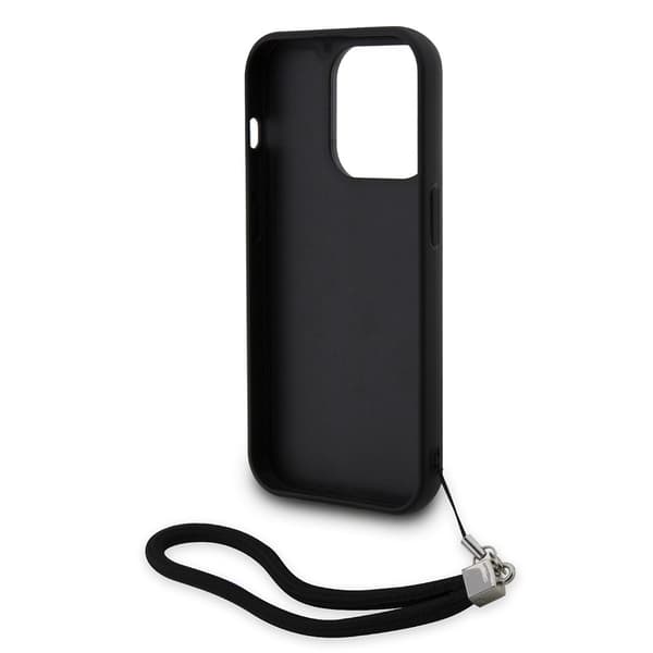 Karl Lagerfeld iPhone 15 Pro Max Kuori Sequin Musta