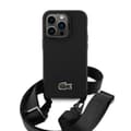 Pikkukuva 2 / 7: Lacoste iPhone 15 Pro Kuori Petit Pique Logo Strap Musta