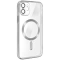Miniatyrbild 2 av 4: MagSafe iPhone 11 Fodral Silikon Silver Magsafe Fodral