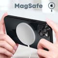 Miniatyrbild 3 av 4: MagSafe iPhone 13 Fodral Silikon Svart Magsafe Fodral