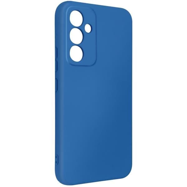 Fodral som är kompatibelt med Samsung Galaxy A34 5G halvstyvt blått fodral
