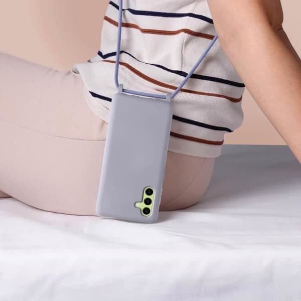 Cord Case kompatibelt med Samsung Galaxy A34 5G Lavender Cord Case
