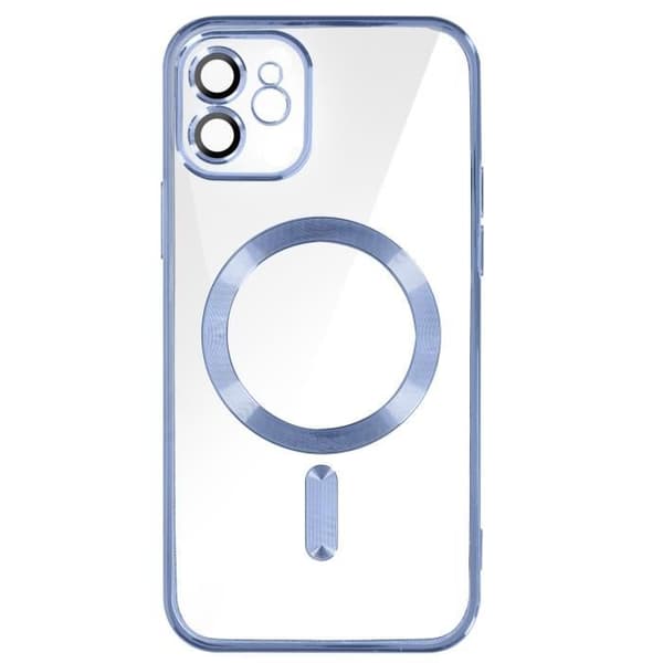 MagSafe iPhone 12 Fodral Krom Blå Magsafe Fodral