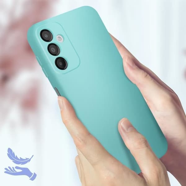 Fodral kompatibelt med Samsung Galaxy A14 4G, 5G Turkosfodral
