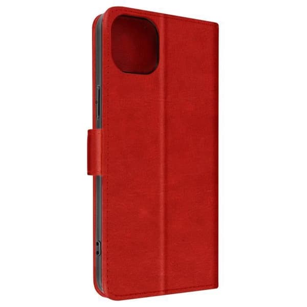 AVIZAR iPhone 14 Fodral - Chesterfield - Röd - Videostödfunktion