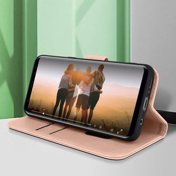Skal - AVIZAR - Samsung Galaxy S8 - Videostödfunktion - Rosa - Hårt skal