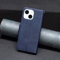 Miniatyrbild 5 av 6: iPhone 15 Fodral Shark Solid Läder Blå