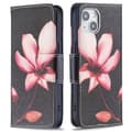 Miniatyrbild 1 av 6: iPhone 15 Fodral Med Tryck Rosa Blomma