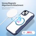 Miniatyrbild 5 av 6: DUX DUCIS iPhone 15 Fodral MagSafe Skin X Pro Blå