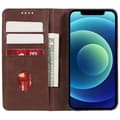 Miniatyrbild 3 av 6: iPhone 15 Fodral Flip Läder Brun