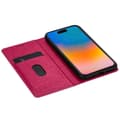 Miniatyrbild 3 av 6: iPhone 15 Fodral Flip Glitter Rosa
