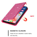 Miniatyrbild 5 av 6: iPhone 15 Fodral Flip Glitter Rosa
