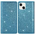 Miniatyrbild 1 av 6: iPhone 15 Fodral Flip Glitter Blå