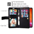 Miniatyrbild 5 av 6: iPhone 15 Multifunktionellt Fodral Svart