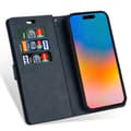 Miniatyrbild 4 av 6: iPhone 15 Multifunktionellt Fodral Mörk Blå