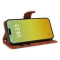 Miniatyrbild 3 av 6: iPhone 15 Fodral Skin Touch Läder Brun