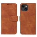 Miniatyrbild 1 av 6: iPhone 15 Fodral Skin Touch Läder Brun