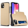Miniatyrbild 1 av 6: iPhone 15 Skal Hybrid Med Kortfack Guld