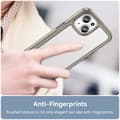 Miniatyrbild 4 av 6: iPhone 15 Skal Akryl/TPU Transparent Grå