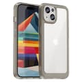 Miniatyrbild 1 av 6: iPhone 15 Skal Akryl/TPU Transparent Grå