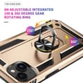 Miniatyrbild 5 av 6: iPhone 15 Skal Armor Hybrid Ring Guld