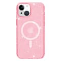Miniatyrbild 2 av 6: iPhone 15 Skal MagSafe Hybrid Glitter Rosa