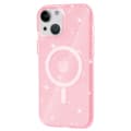 Miniatyrbild 1 av 6: iPhone 15 Skal MagSafe Hybrid Glitter Rosa