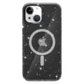 Miniatyrbild 2 av 6: iPhone 15 Skal MagSafe Hybrid Glitter Svart